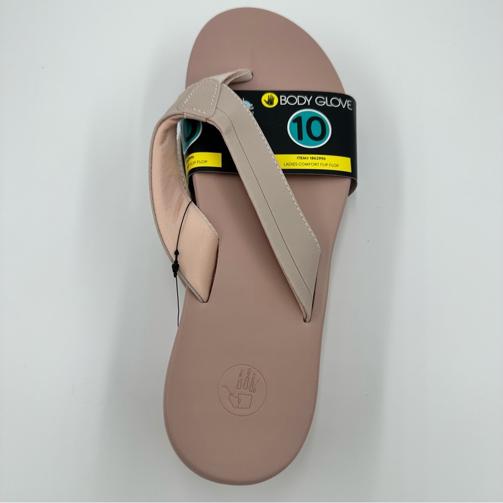 Body Glove Light Pink Flip Flops